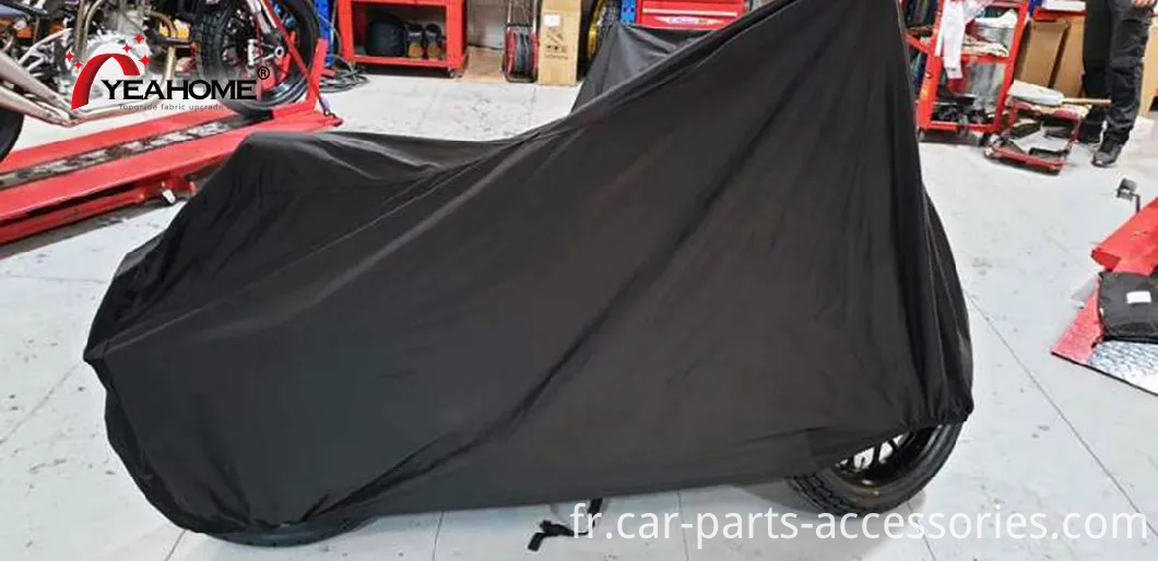 Housses de moto extensibles anti-UV imperméables à l'eau